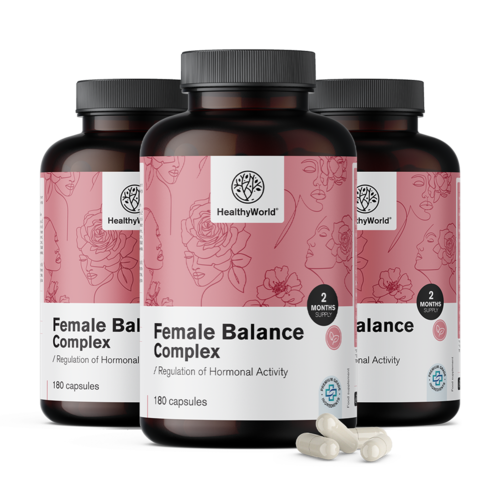 3x Female Balance – komplex nőknek, összesen 540 kapszula