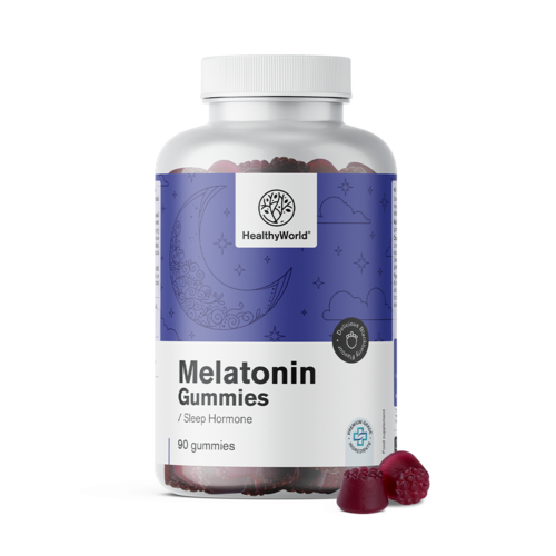 Melatonin 1 mg – gumicukor természetes hormonnal, 90 gumicukor