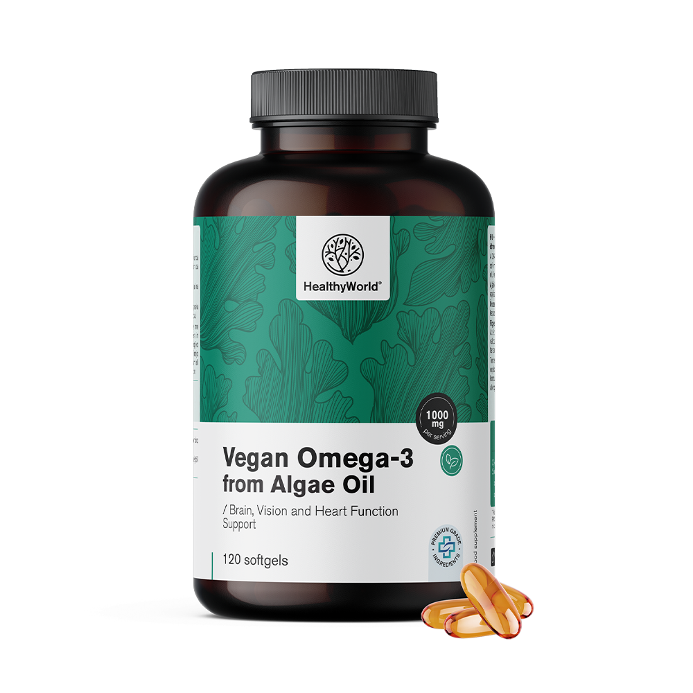 Vegán omega-3 1000 mg – algából