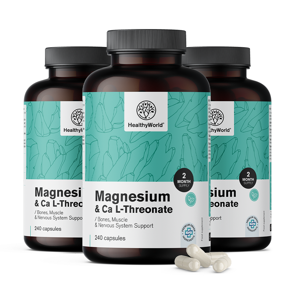 Magnézium + kalcium L-treonát