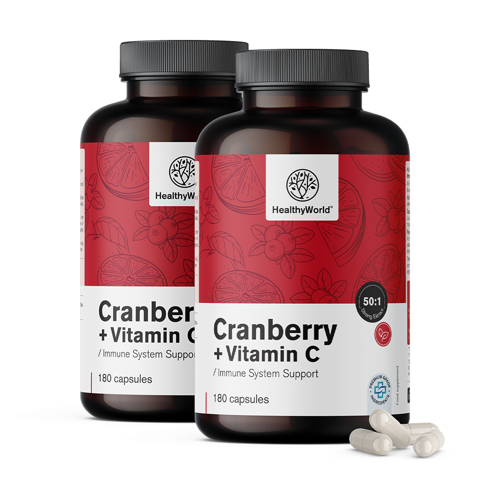 Áfonya kivonat C-vitaminnal.