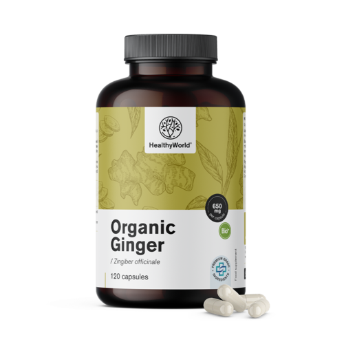 BIO Gyömbér 650 mg, 120 kapszula