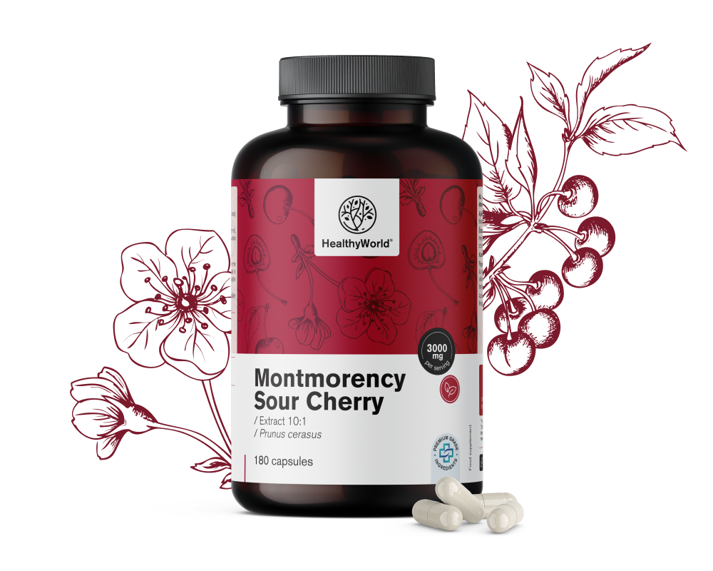 Montmorency meggy 3000&nbsp;mg