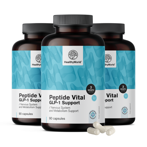 3x Peptide Vital, GLP-1 komplex, összesen 270 kapszula
