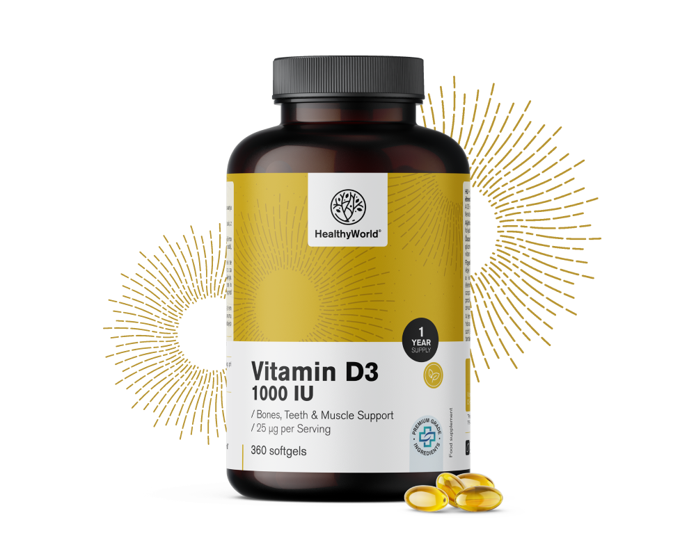 D3-vitamin 1000&nbsp;NE