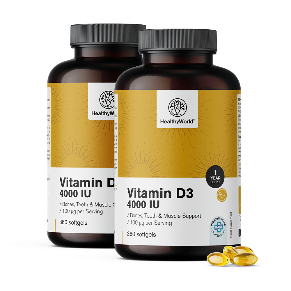 D3 vitamin lágy kapszulák