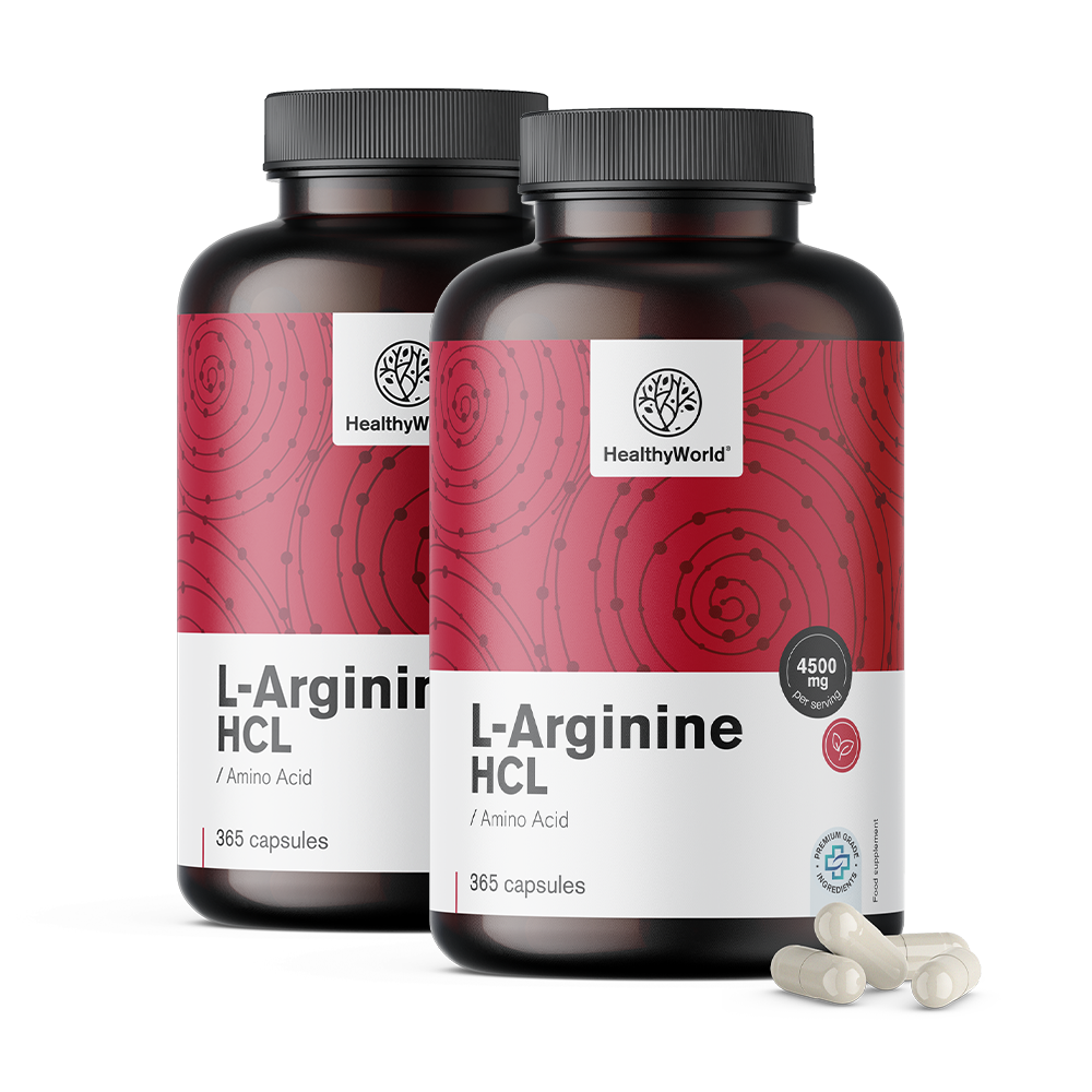 L-arginin 4500 mg in capsule