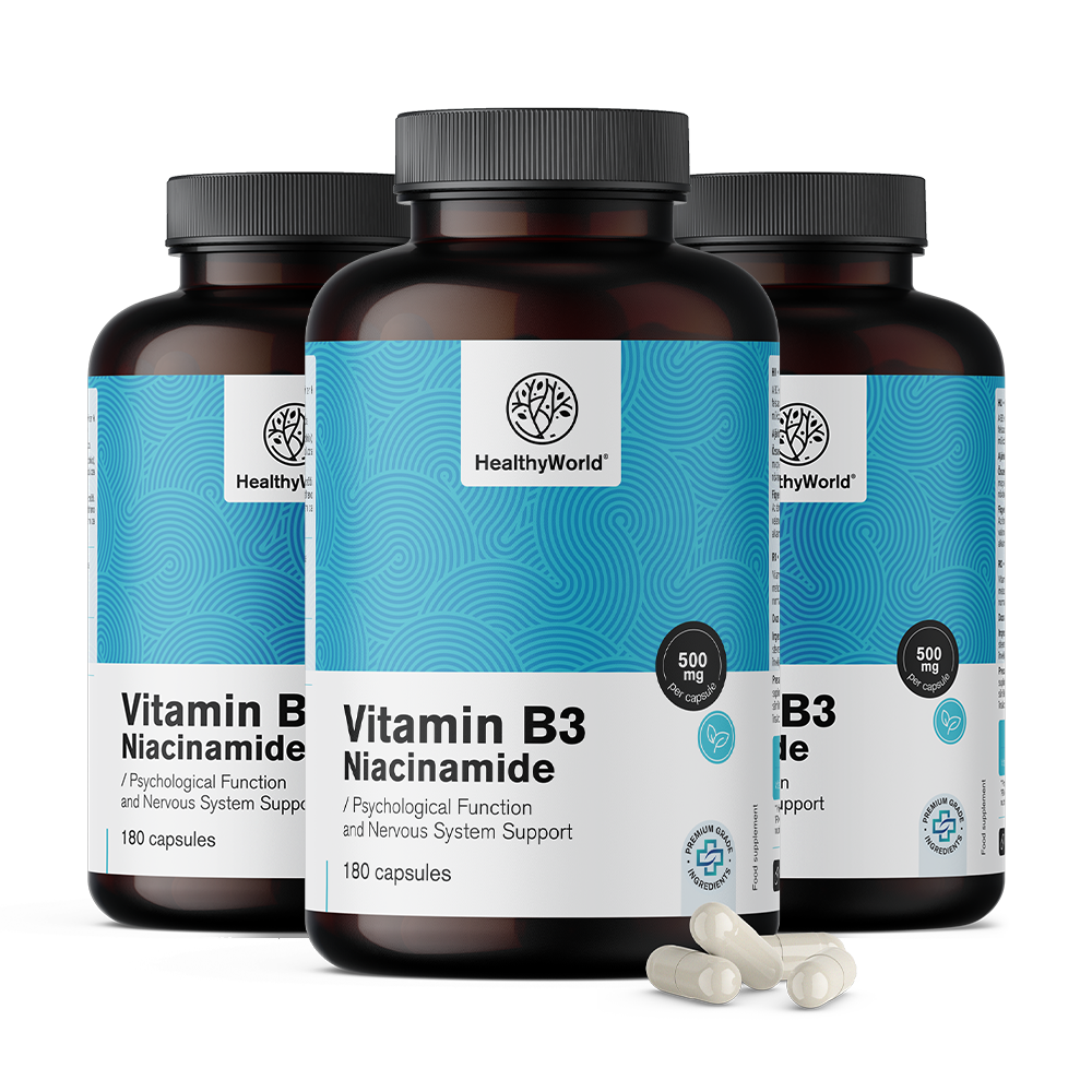 Vitamina B3 500 mg in capsule