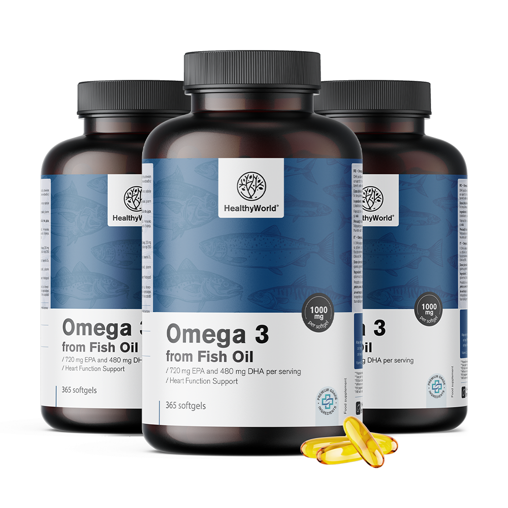 Omega-3 1000 mg – z oleju rybnego