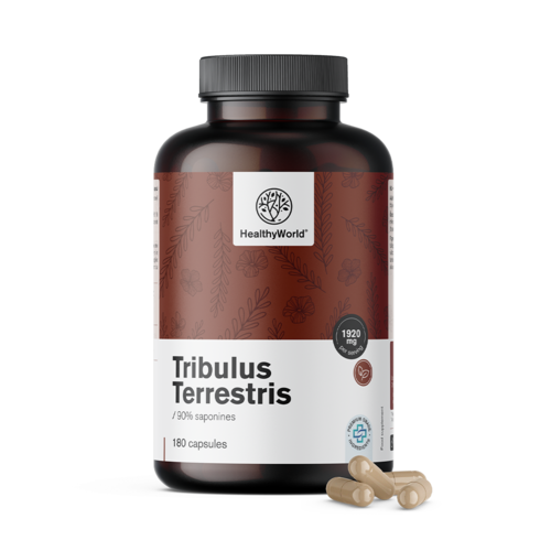 Buzdyganek naziemny – Tribulus 1920 mg, 180 kapsułek