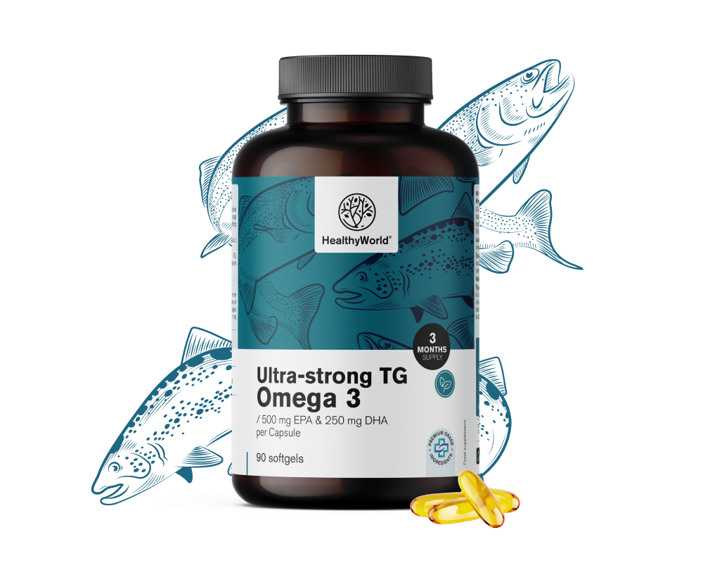Ultra Strong Omega-3 – w formie trójglicerydów