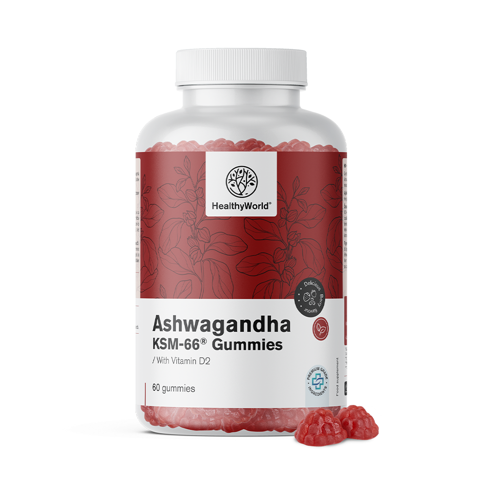 Ašvaganda KSM-66 300 mg - Ašvaganda KSM-66 300 mg