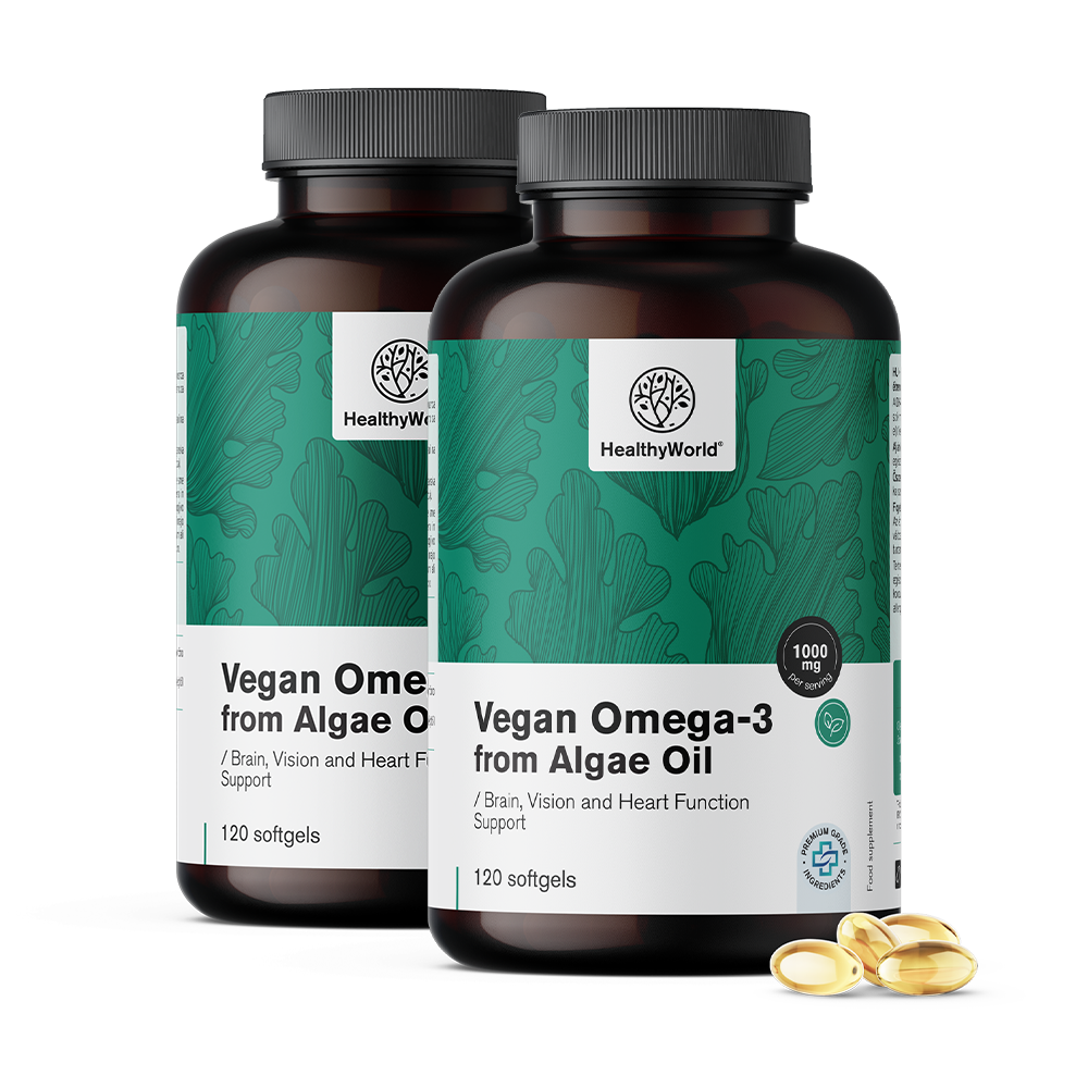 Vegánske omega-3 1000 mg – z rias