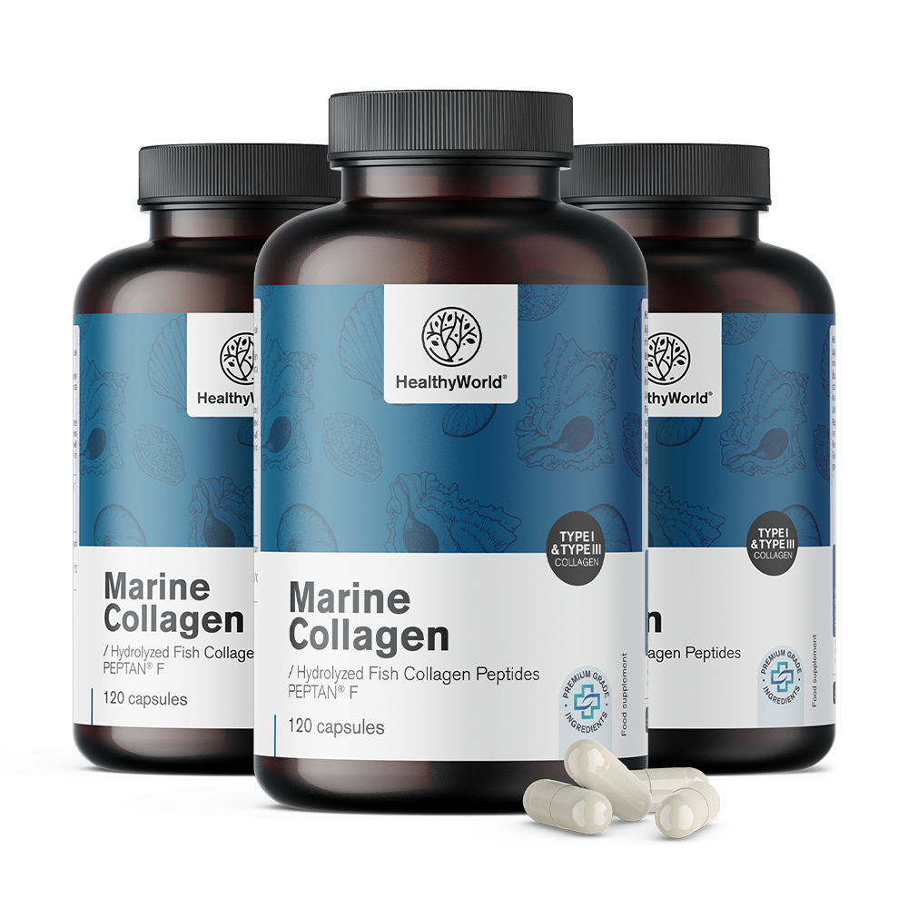 Hydrolysed Fish Collagen in Capsules