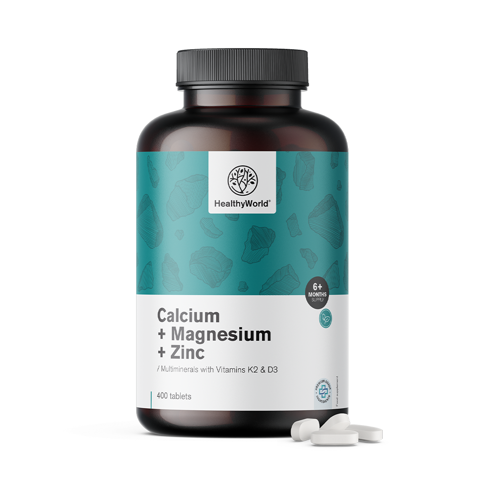Calcium + Magnesium + Zinc Tablets