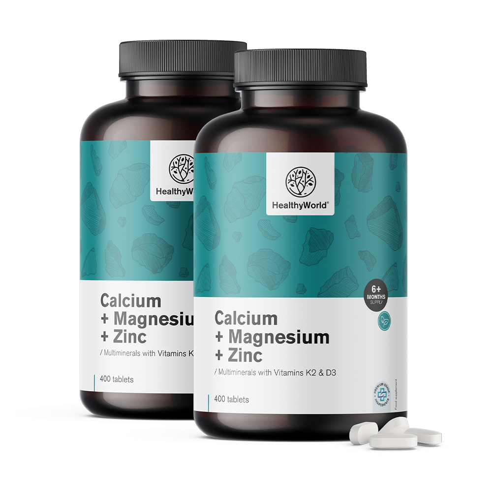 Calcium + Magnesium + Zinc Tablets