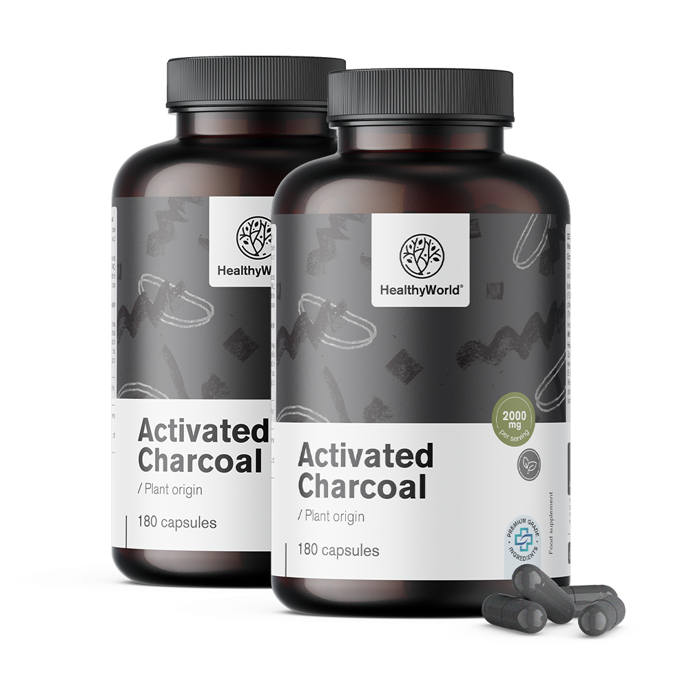 Activated Charcoal 2000 mg