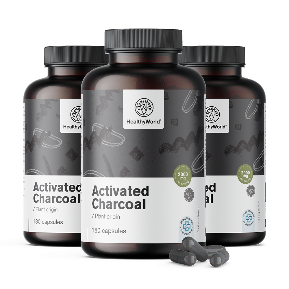 Activated Charcoal 2000 mg