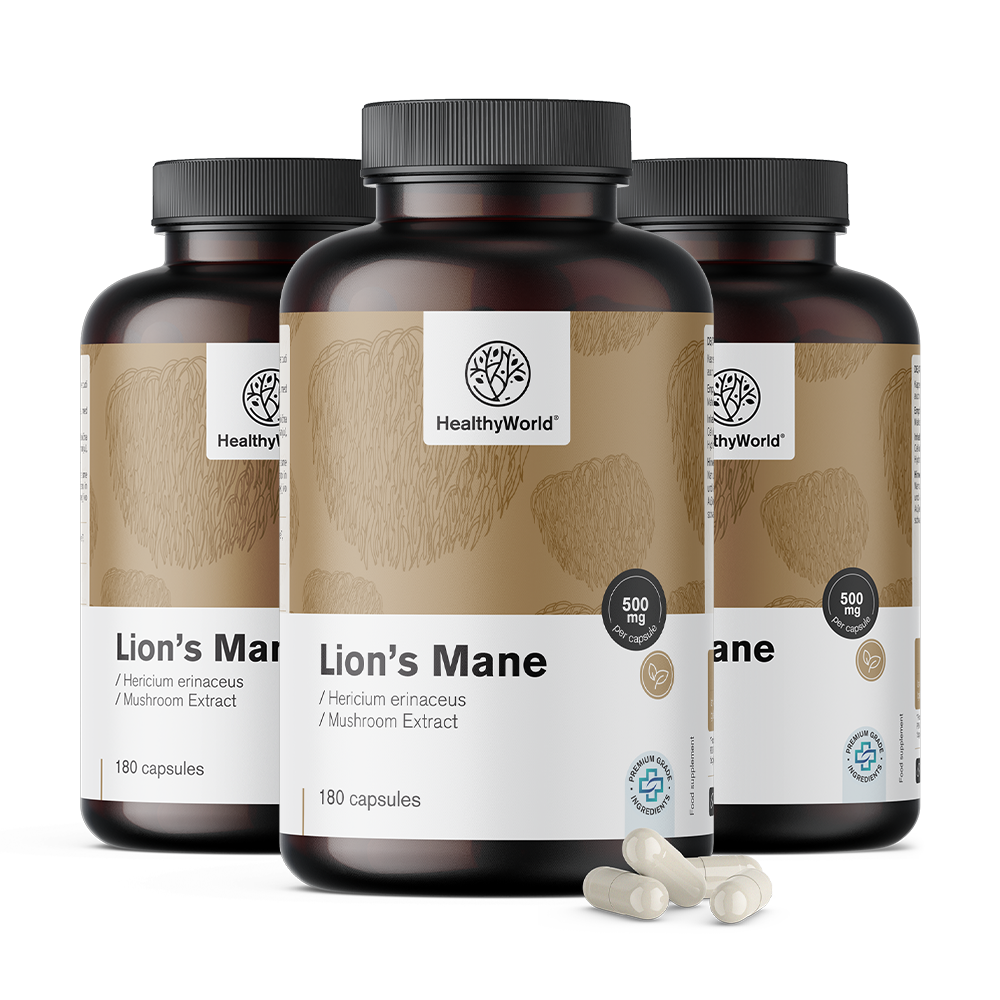 Lion's Mane (Bearded Hedgehog) Capsules