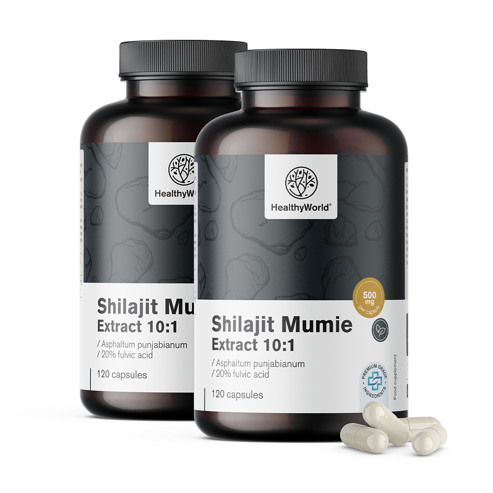 Shilajit Mumie 10:1 Capsules