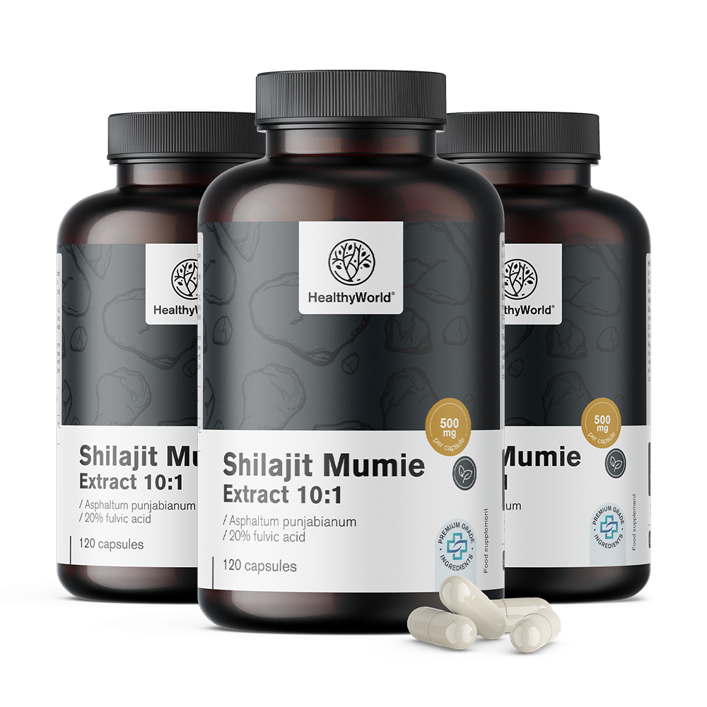 Shilajit Mumie 10:1 Capsules