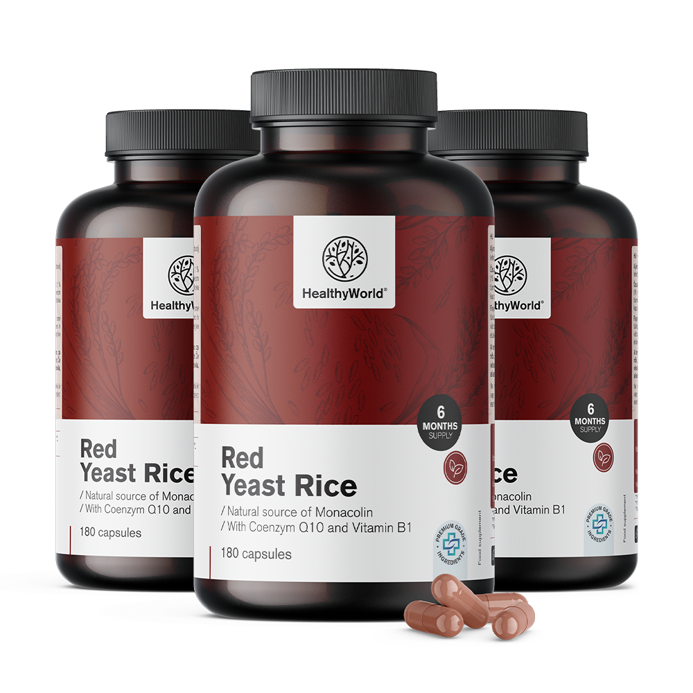 Red Yeast Rice 250 mg in Capsules