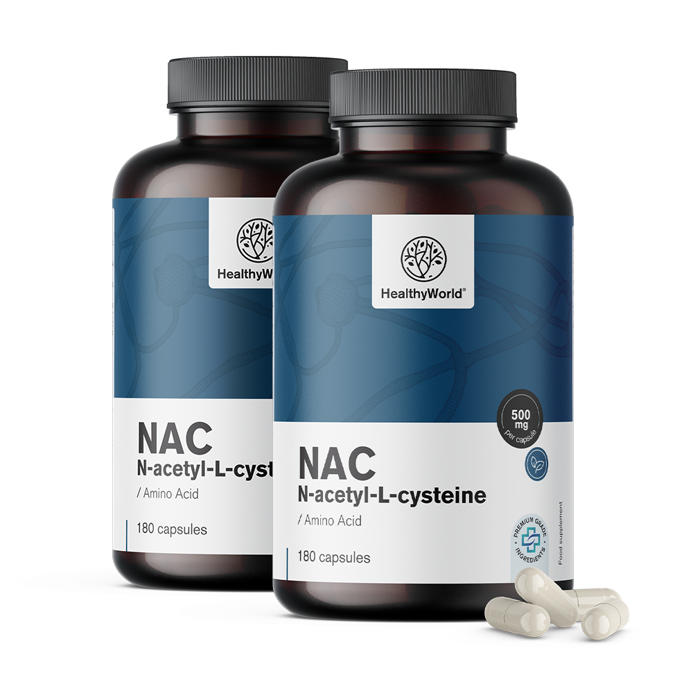 N-Acetyl Cysteine or NAC in Capsules