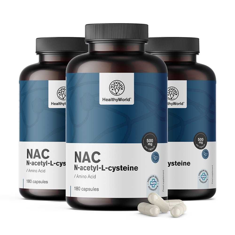 N-Acetyl Cysteine or NAC in Capsules