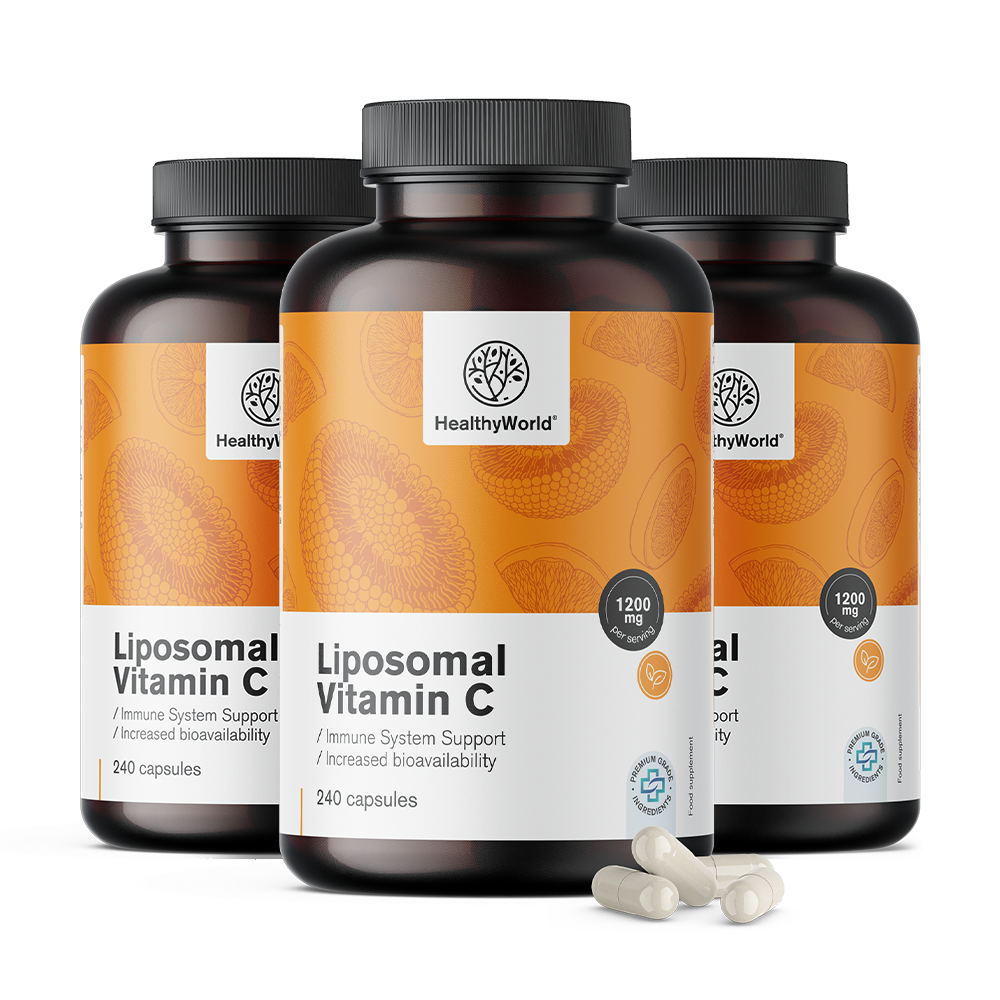 Liposomal Vitamin C 1200 mg with Rosehip Extract