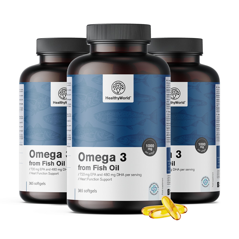 Omega-3 1000 mg with EPA and DHA