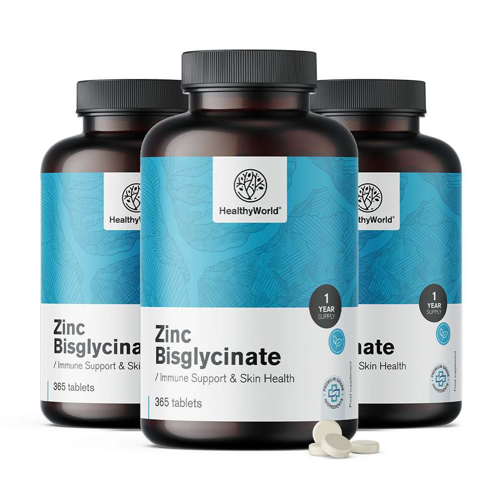 Zinc Bisglycinate 15 mg Tablets