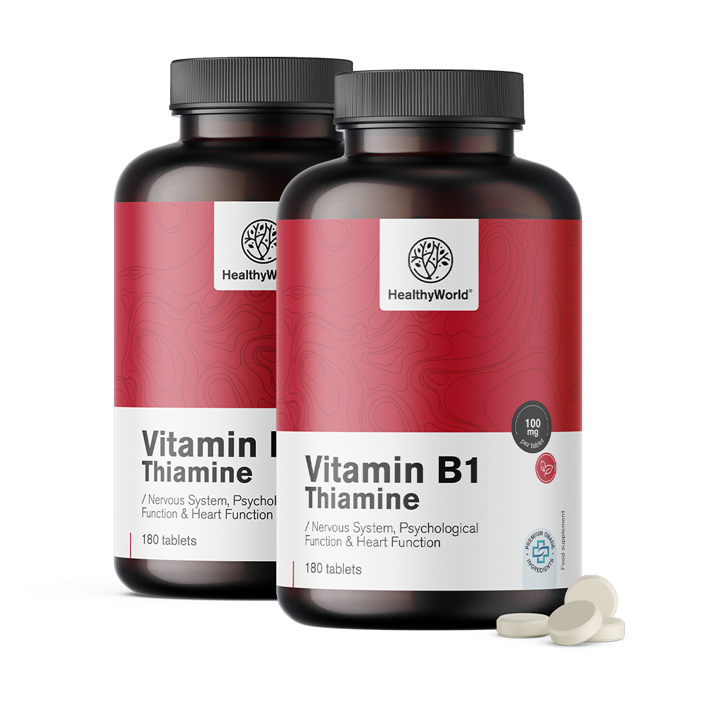Vitamin B1 - Thiamine 100 mg in Tablets