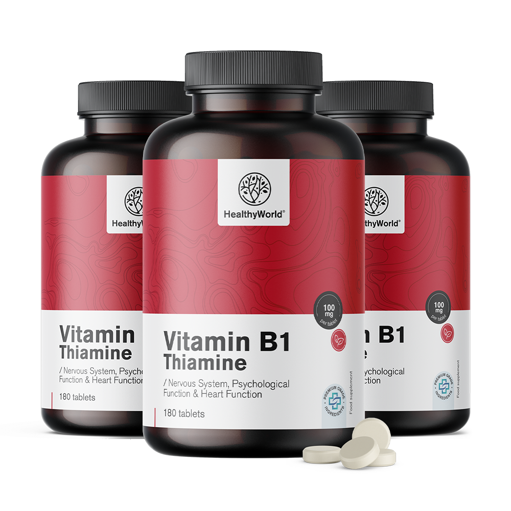 Vitamin B1 - Thiamine 100 mg in Tablets