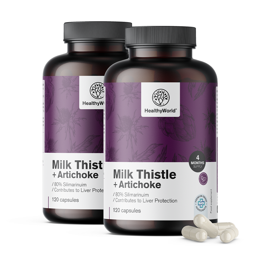 Milk Thistle + Artichoke in Capsules