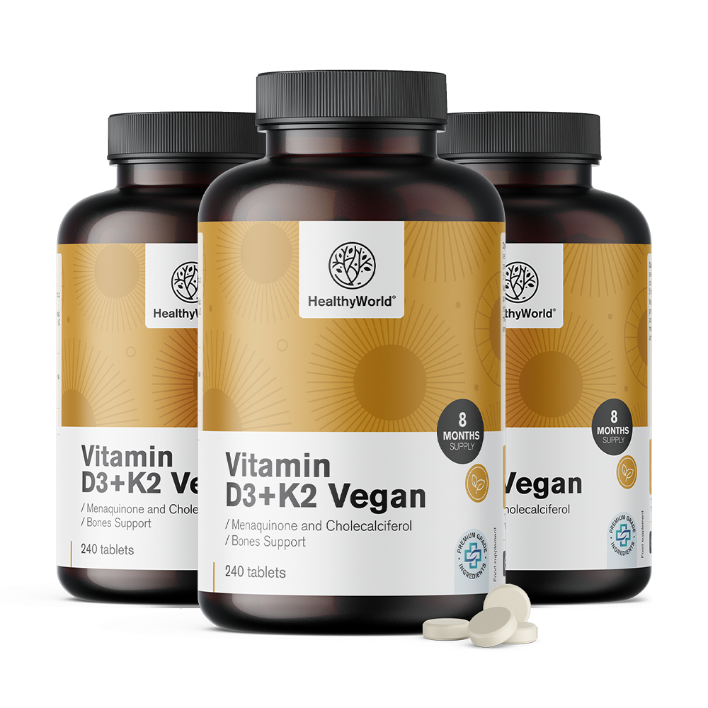 Vegan Vitamins D3+K2