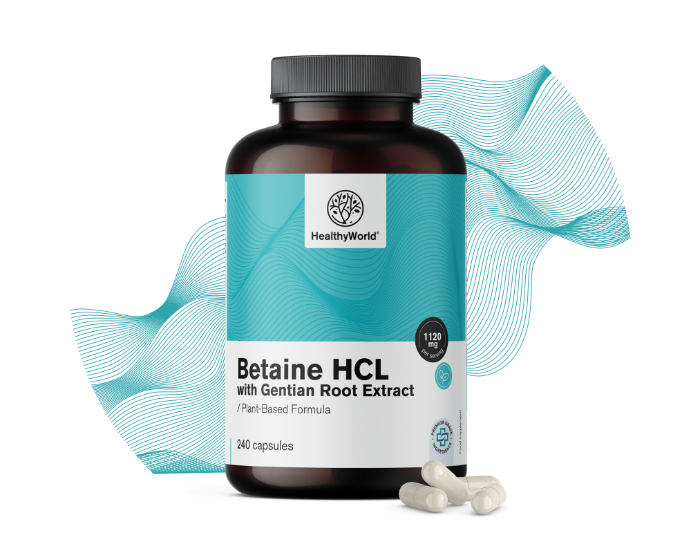 Бетаин HCL 1120&nbsp;мг