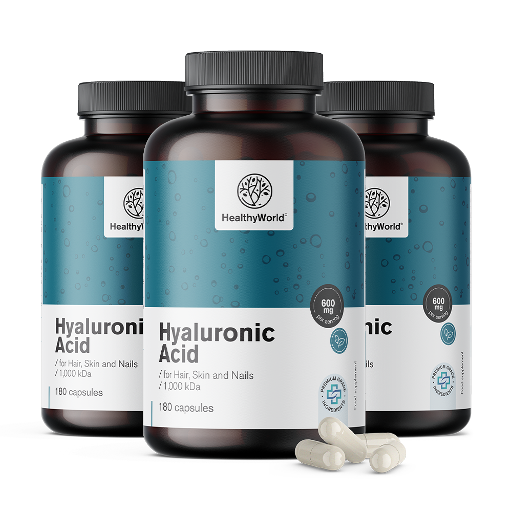 Acide hyaluronique 600 mg.