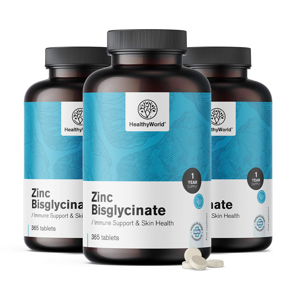 Cink bisglicinat 15 mg v tabletahLe bisglycinate de zinc 15 mg en comprimés