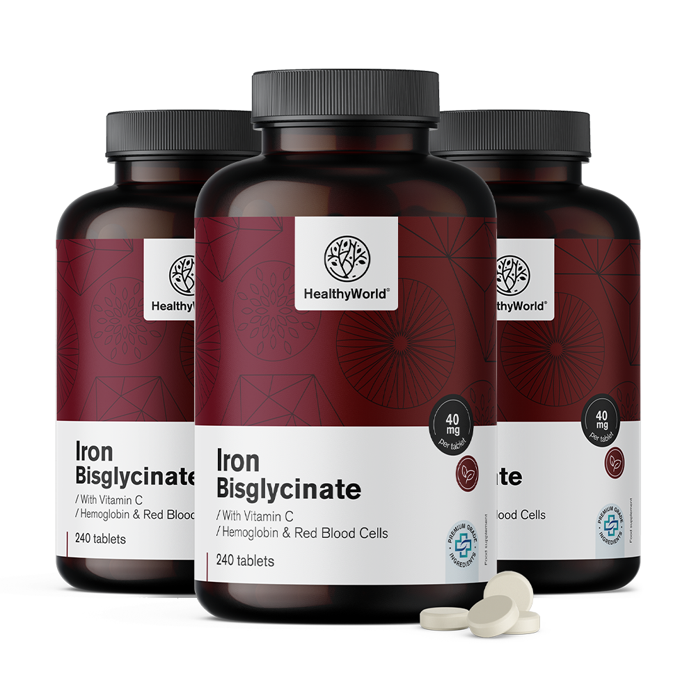 Bisglycinate de fer avec vitamine C