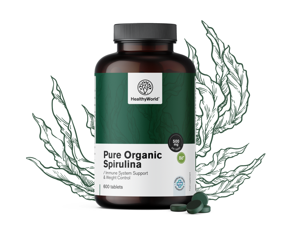 Spiruline BIO 500&nbsp;mg