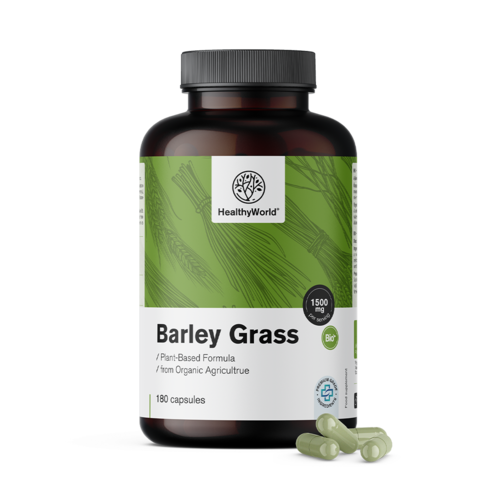 Herbe d'orge 1500 mg, 180 gélules 