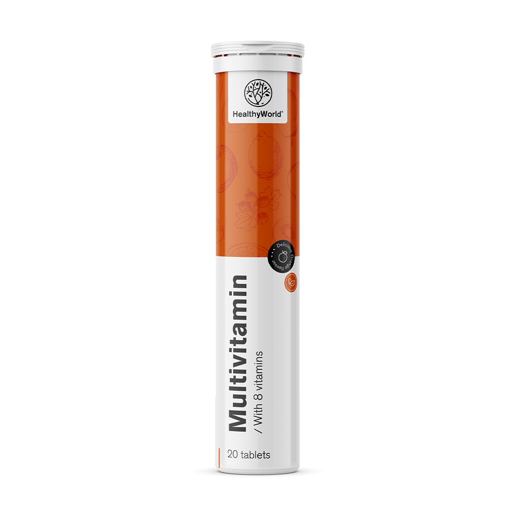 Cachets effervescents multivitaminés