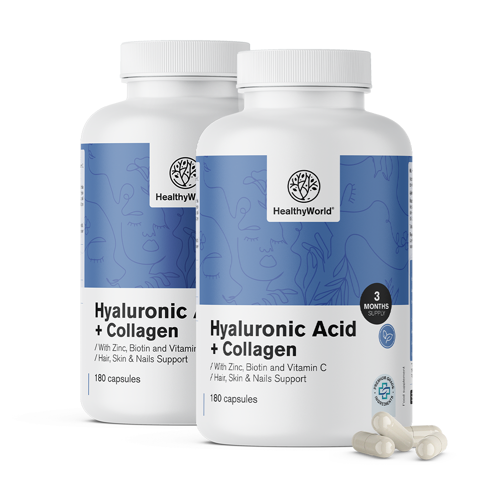L'acide hyaluronique + complexe de collagène