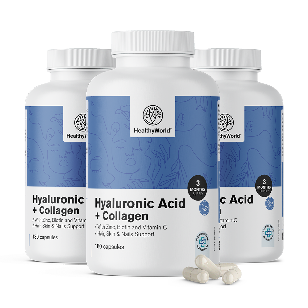 L'acide hyaluronique + complexe de collagène