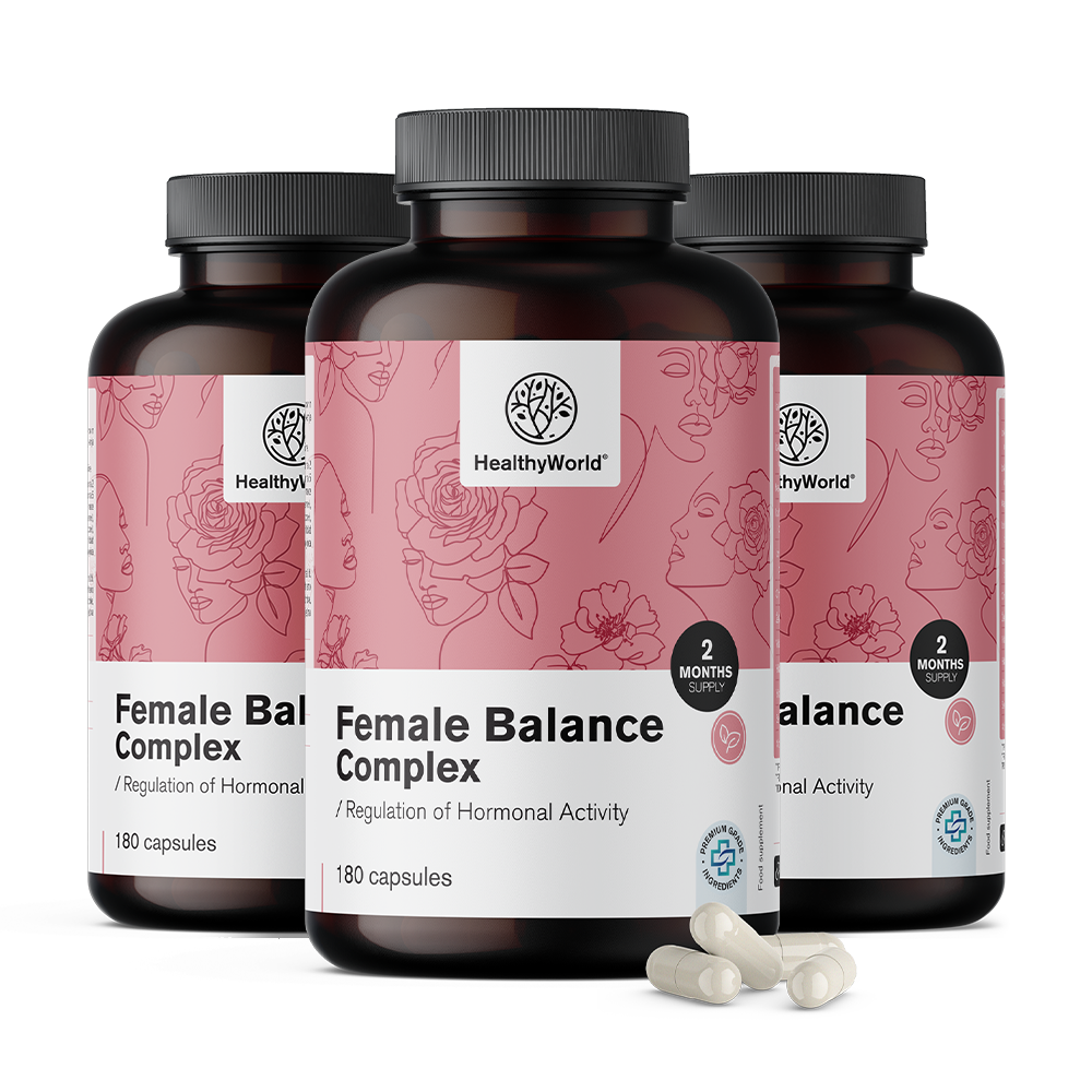 Équilibre féminin - complexe pour les femmes et régulation des hormones
