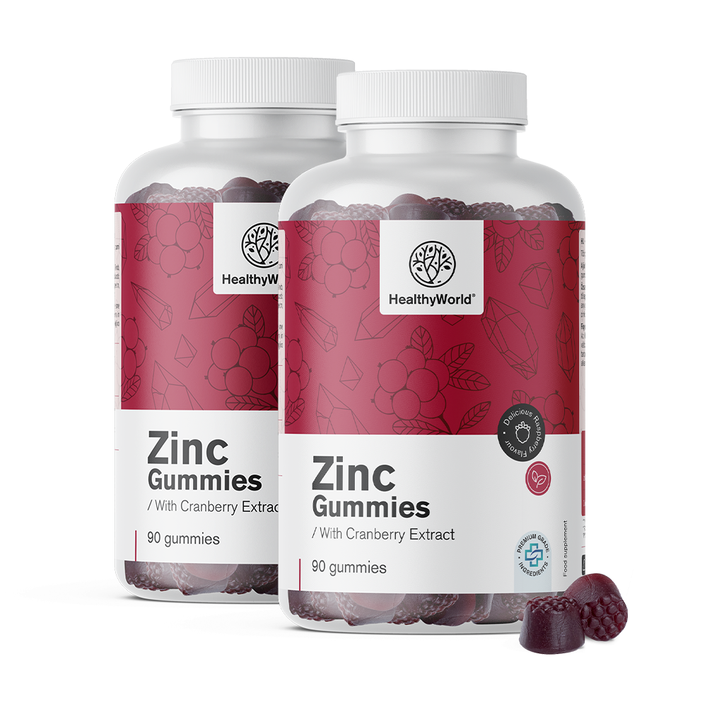 Zinc avec extrait de canneberge.