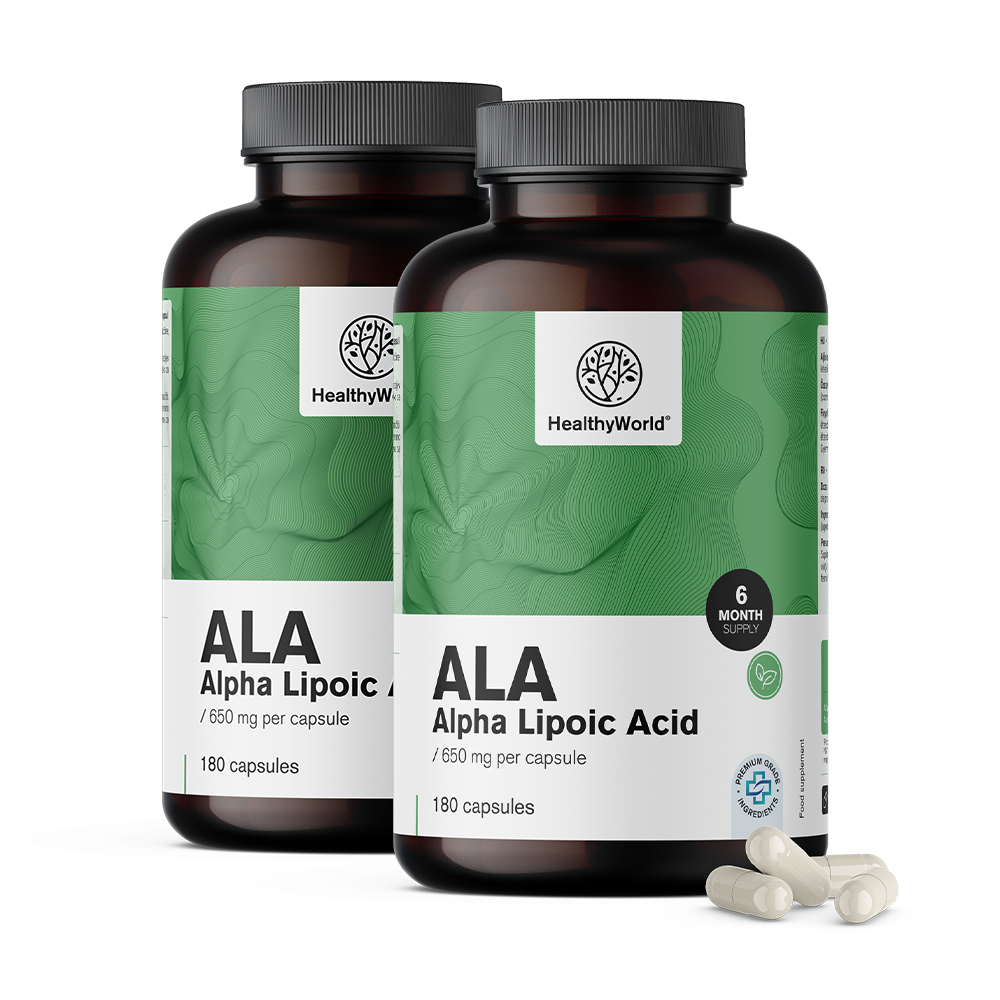 ALA - acide alpha-lipoïque 650 mg.