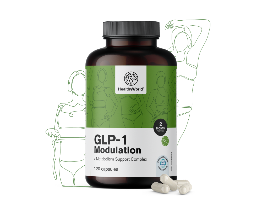Modulation GLP-1 - complexe de soutien métabolique.