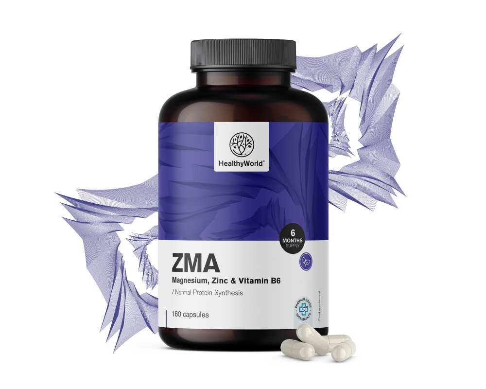 ZMA – magnésium, zinc et B6
