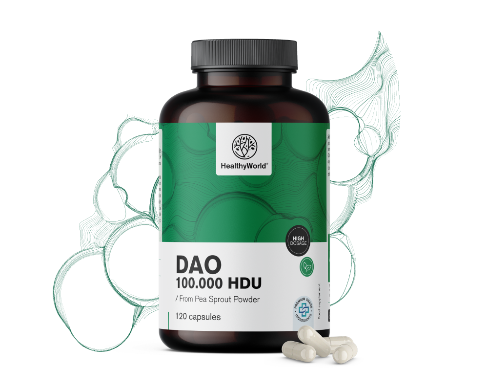 DAO diamine oxydase 100.000 HDU